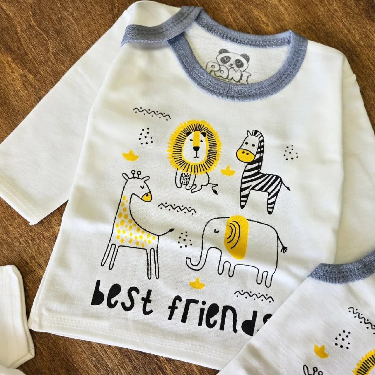 ست ۵ تکه حیوانات best friends (یقه فرشته) کد 1866 — تصویر ۲