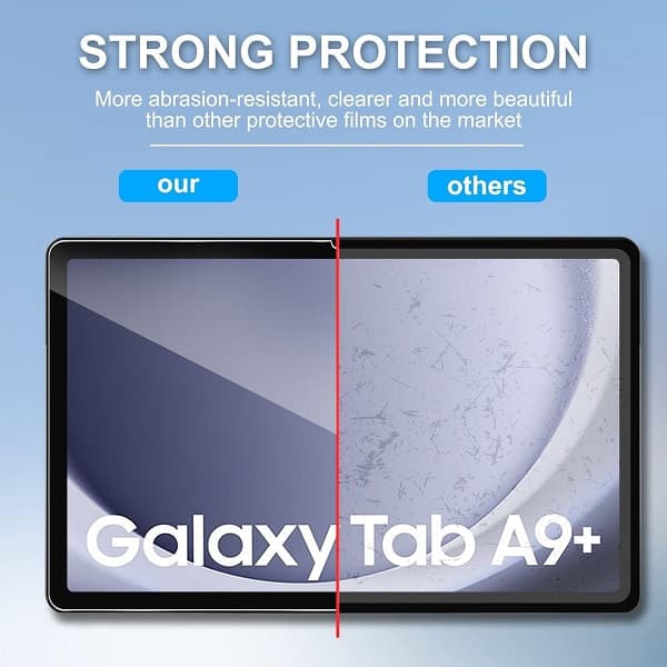 Glass Screen Protector For Samsung Galaxy Tab A9 Plus — تصویر ۲