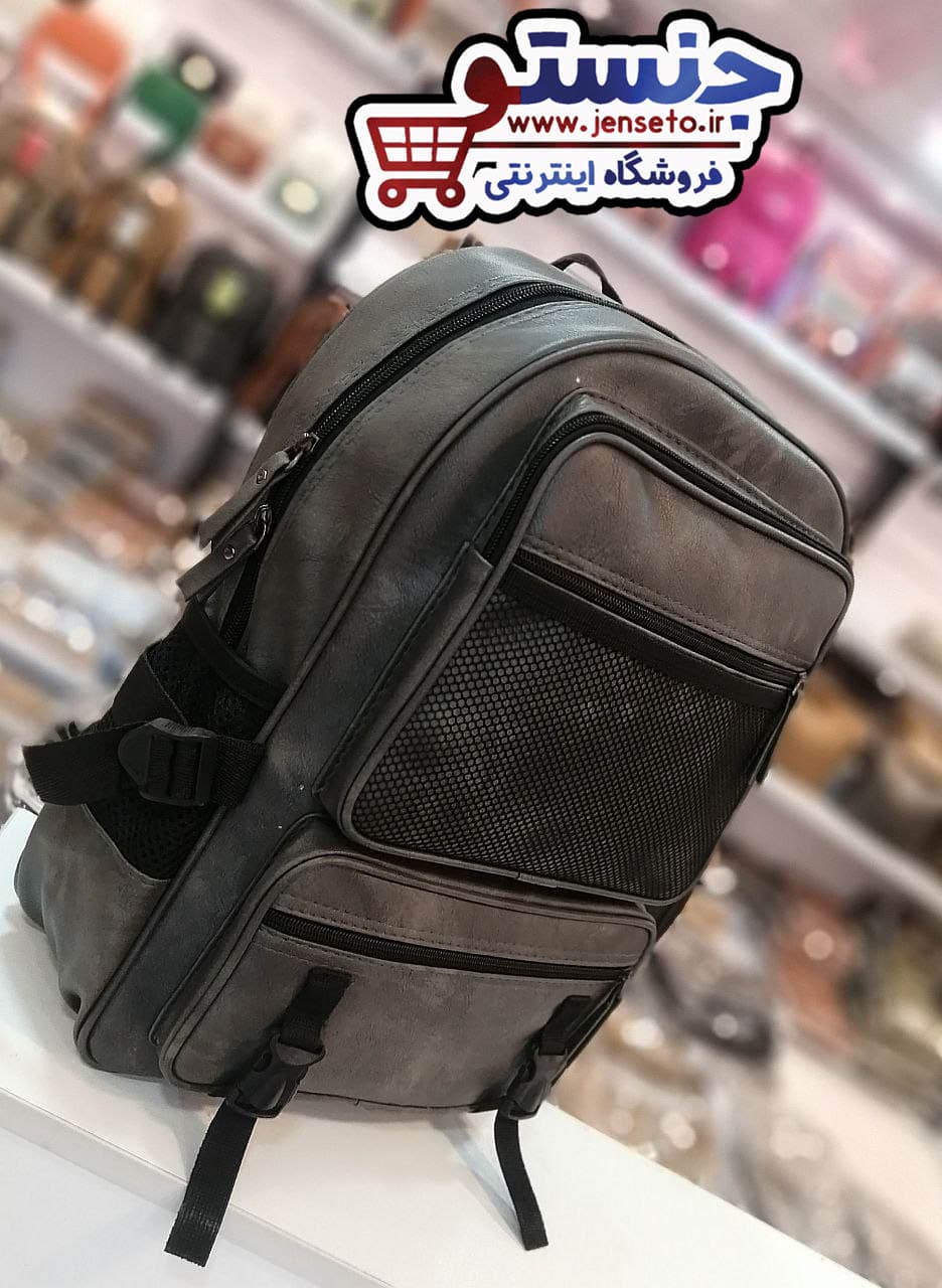 کوله پشتی زنانه و دخترانه دانشجویی فانتزی جلو توری جدید کد backpack 981 — تصویر ۸