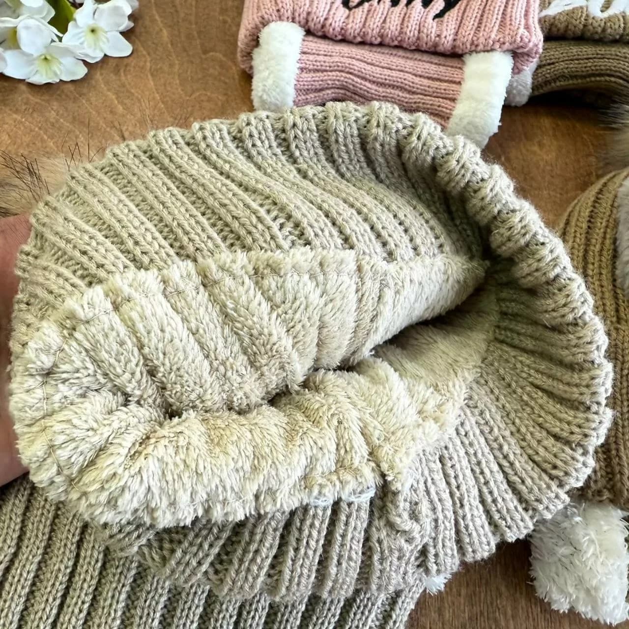 کلاه و شال گردنی خرگوش Bunny کد ۵۴۷۷ — تصویر ۴