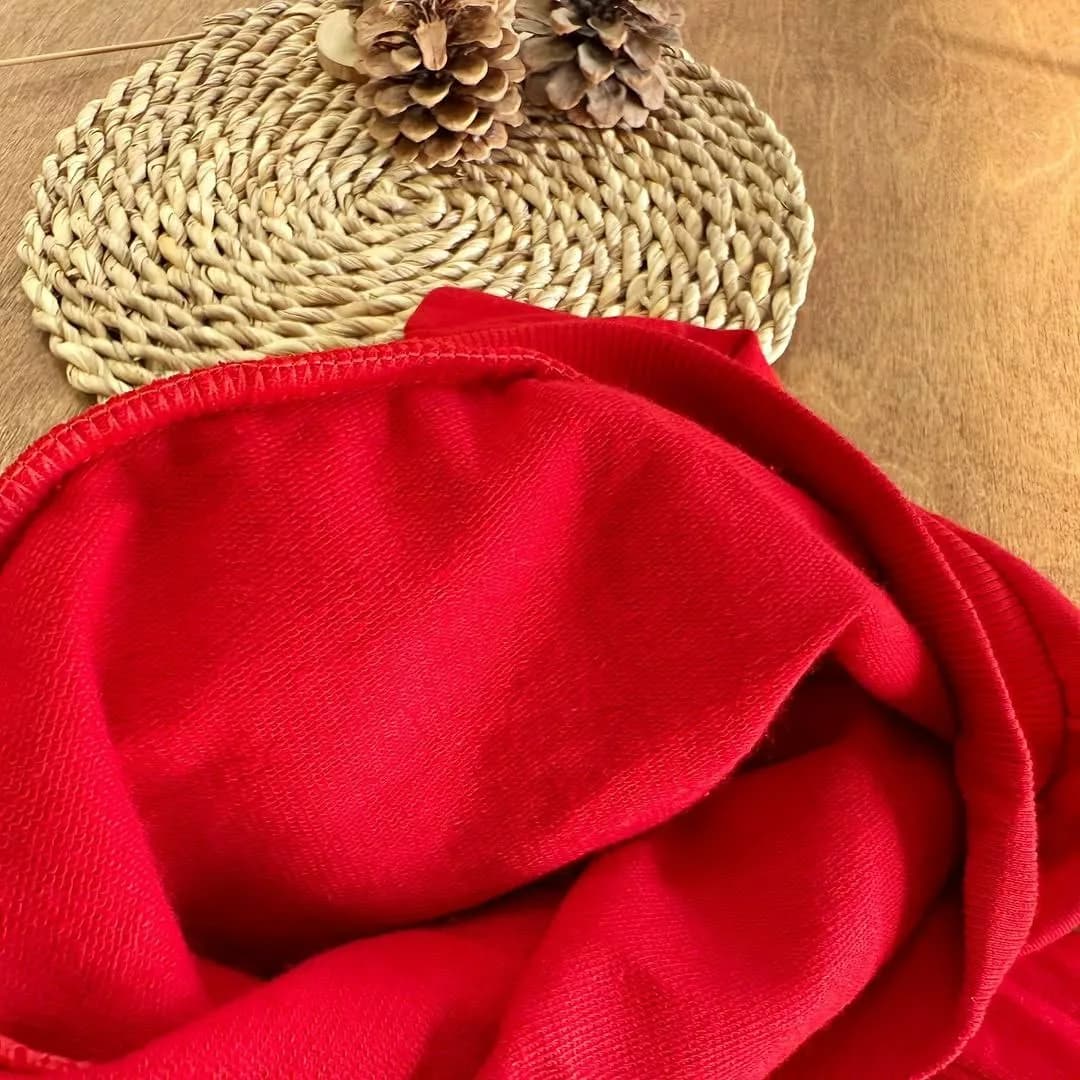 بلوز تک قرمز انار پوشانو سایز ۴۰ تا ۵۵ کد ۵۴۶۰ — تصویر ۳