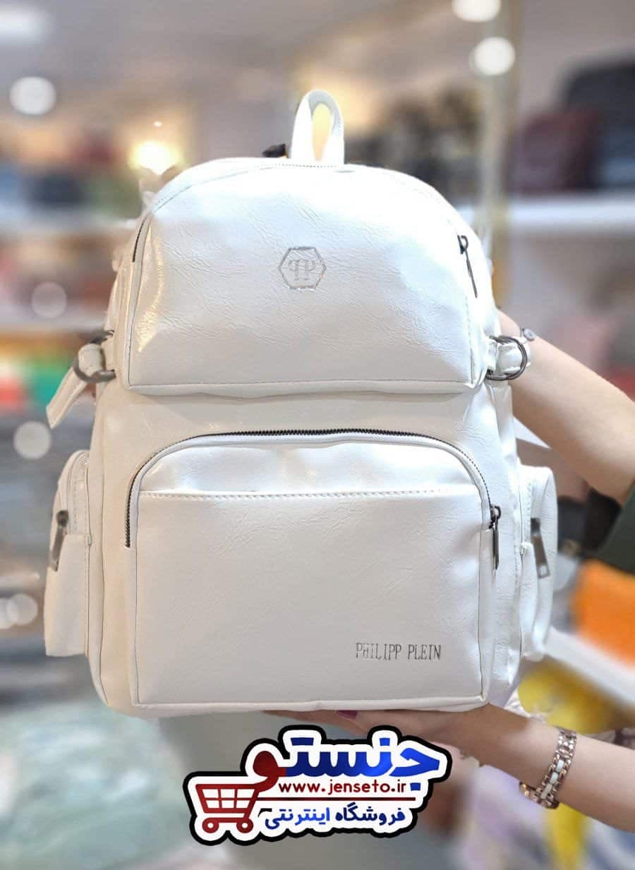 کوله پشتی دخترانه دانشجویی philipp plein کد 3420 — تصویر ۴