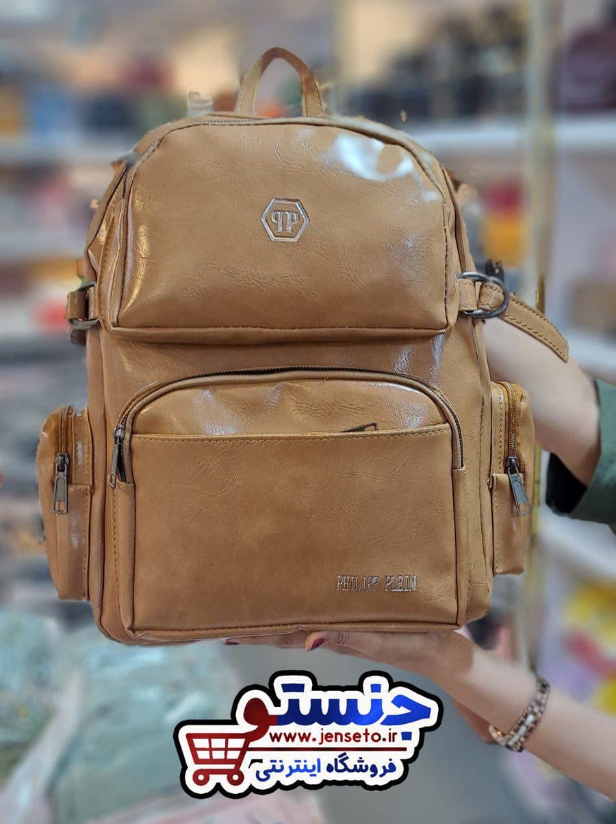 کوله پشتی دخترانه دانشجویی philipp plein کد 3420 — تصویر ۳