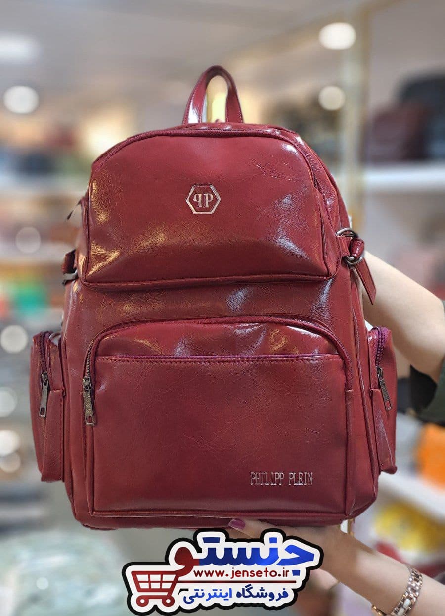 کوله پشتی دخترانه دانشجویی philipp plein کد 3420 — تصویر ۲