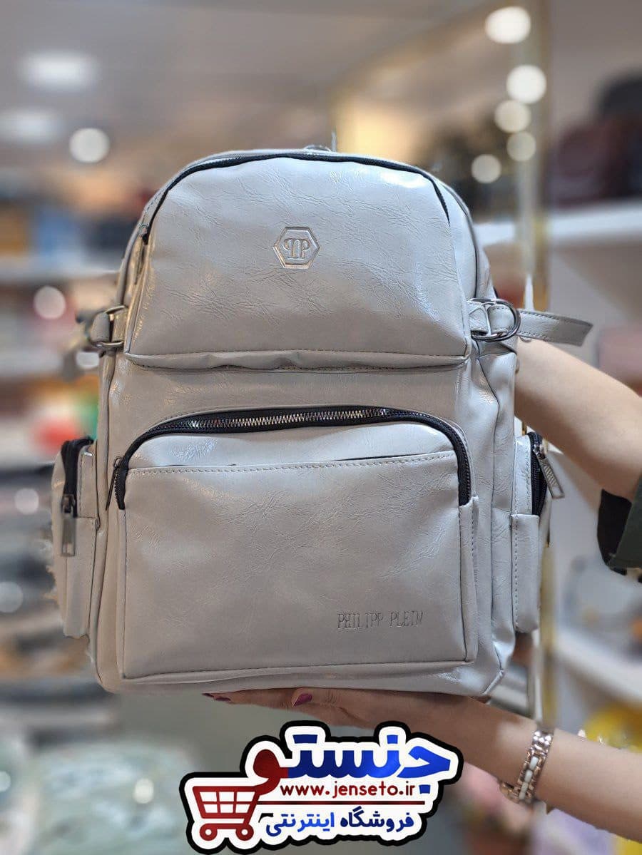 کوله پشتی دخترانه دانشجویی philipp plein کد 3420 — تصویر ۵