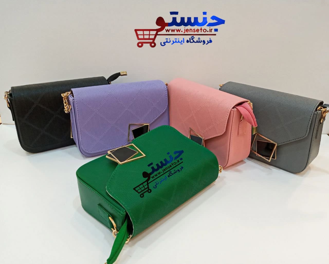 کیف زنانه پاسپورتی مجلسی کد 140123