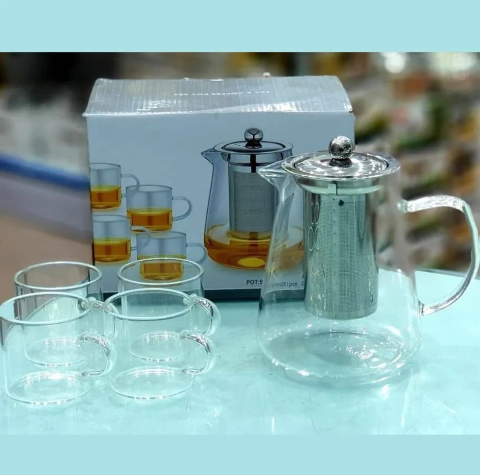سرویس چایخوری 5 پارچه مدل pirex — تصویر ۵