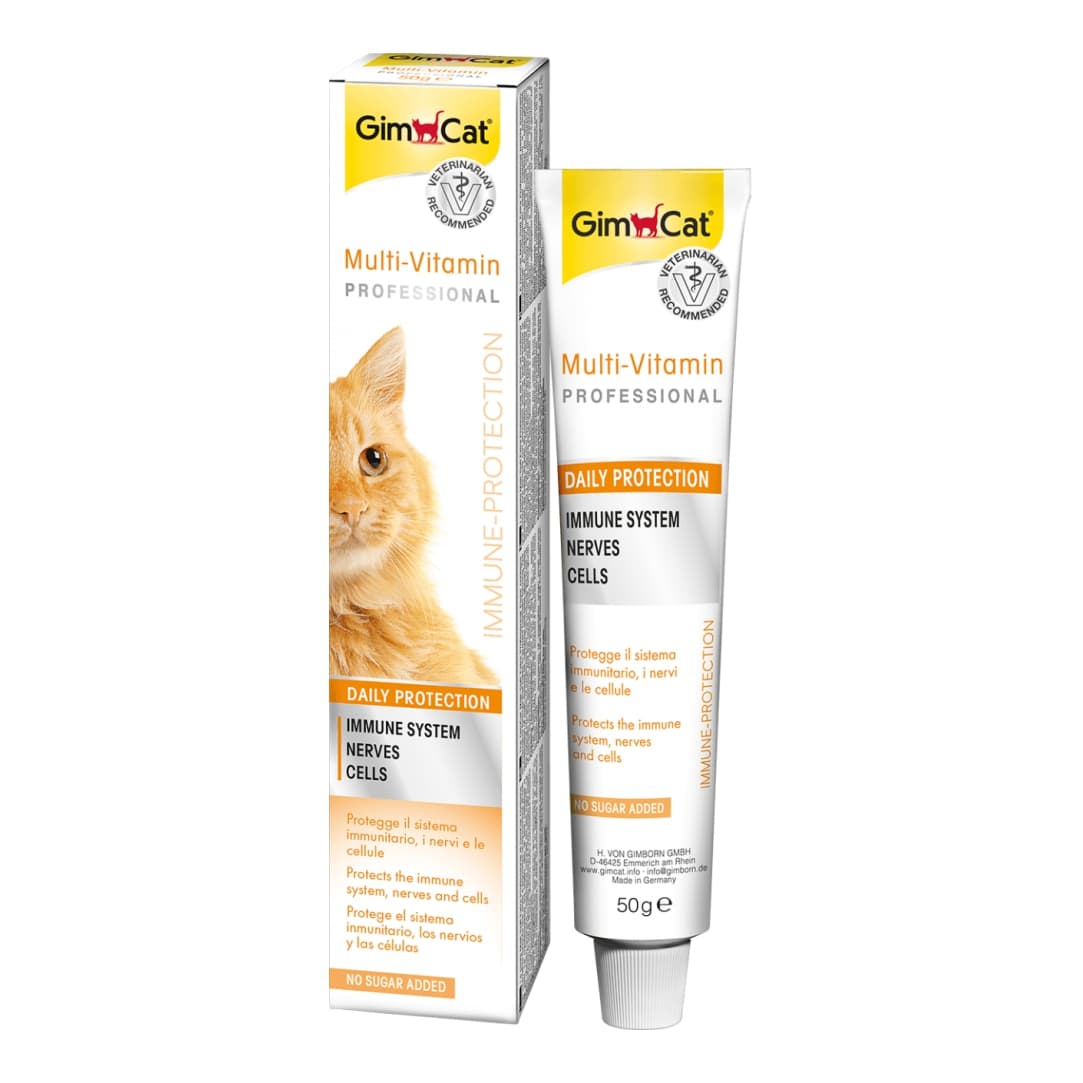 خمیر مولتی ویتامین گربه ۱۰۰ گرمی جیم کت-Gimcat Multi Vitamin Paste