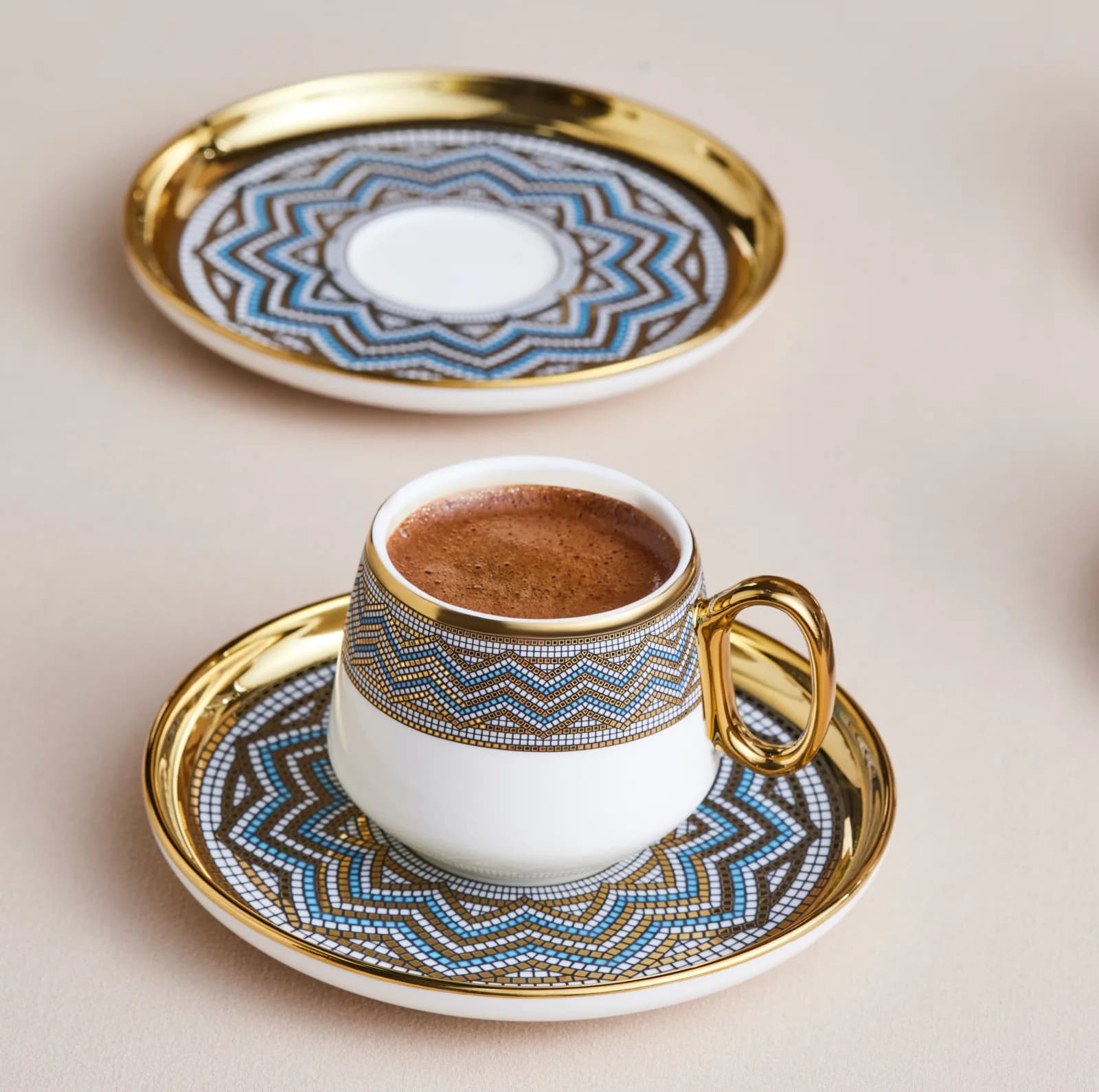 سرویس قهوه خوری 12 پارچه 6 نفره کاراجا مدل Suadiye — تصویر ۷
