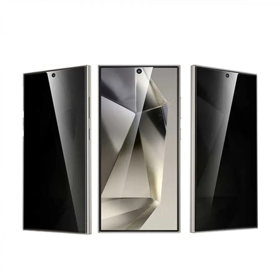 گلس تمام صفحه پرایویسی گرین لاین سامسونگ S24 Ultra