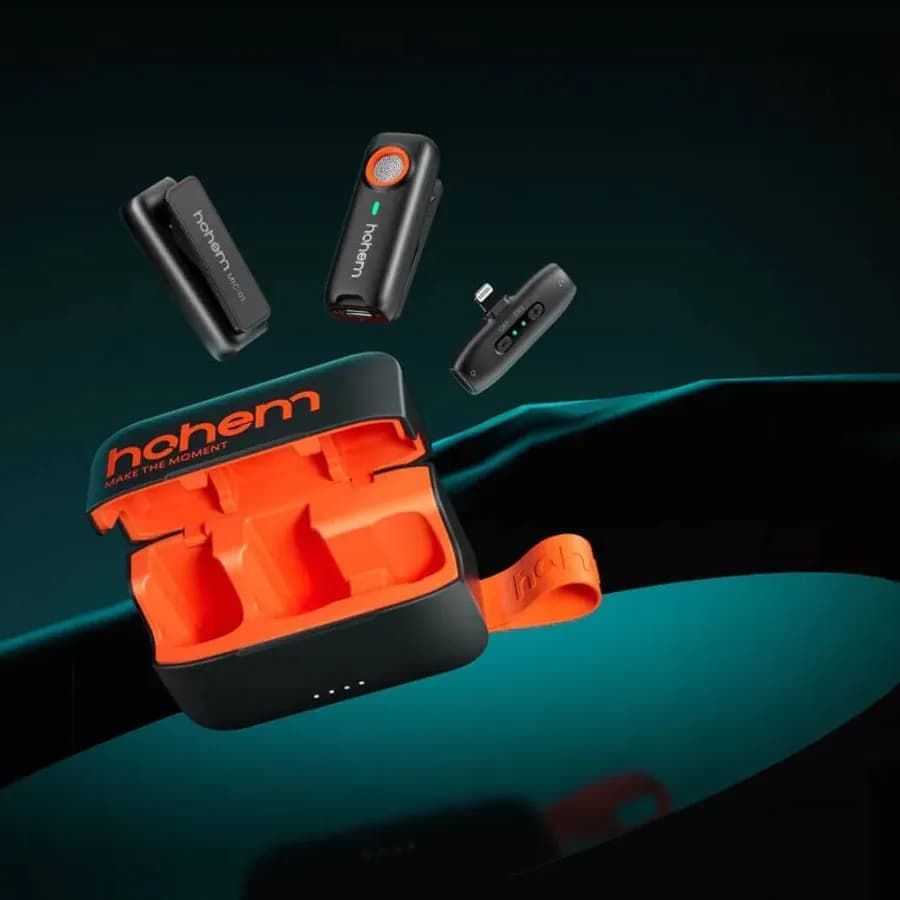 میکروفون بلوتوثی بیسیم Hohem MIC-01 — تصویر ۵
