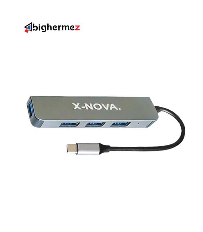 هاب 4پورت تایپ سی USB.3 ایکس نوا مدل X-950