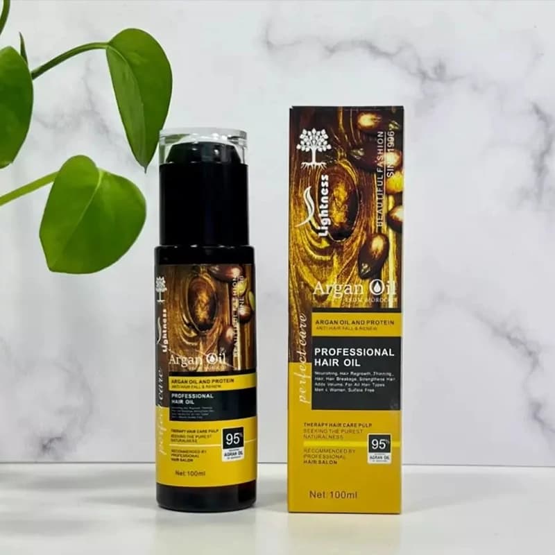 روغن آرگان بدون سولفات لایتنس لیبل دار