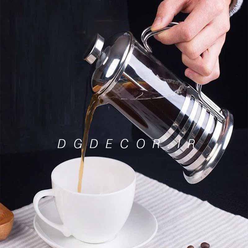 فرنچ پرس بزرگ 600 میل استیل