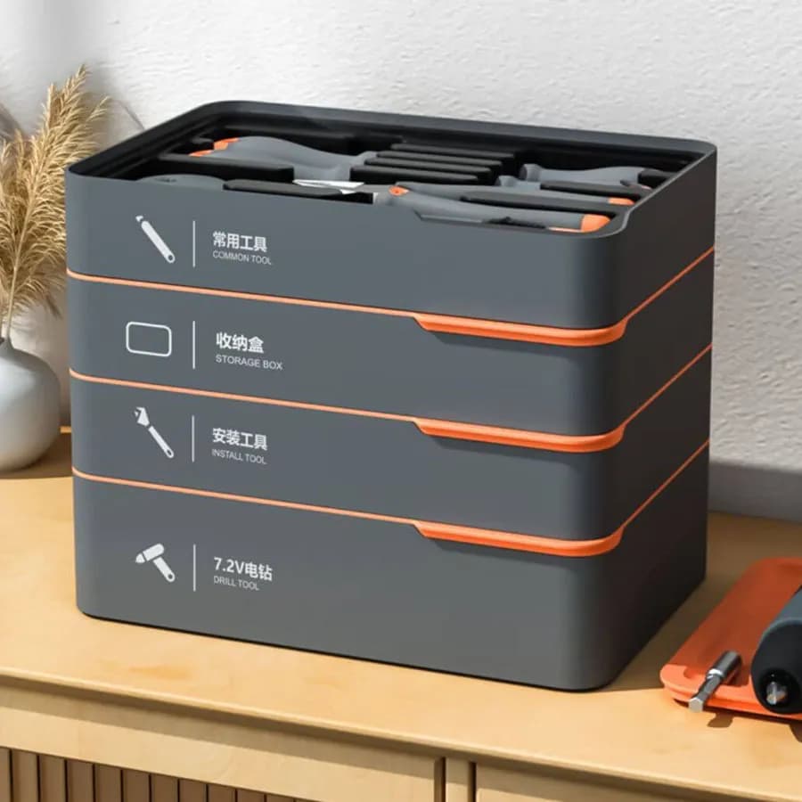 جعبه ابزار لایه ای Deli Box Home — تصویر ۵