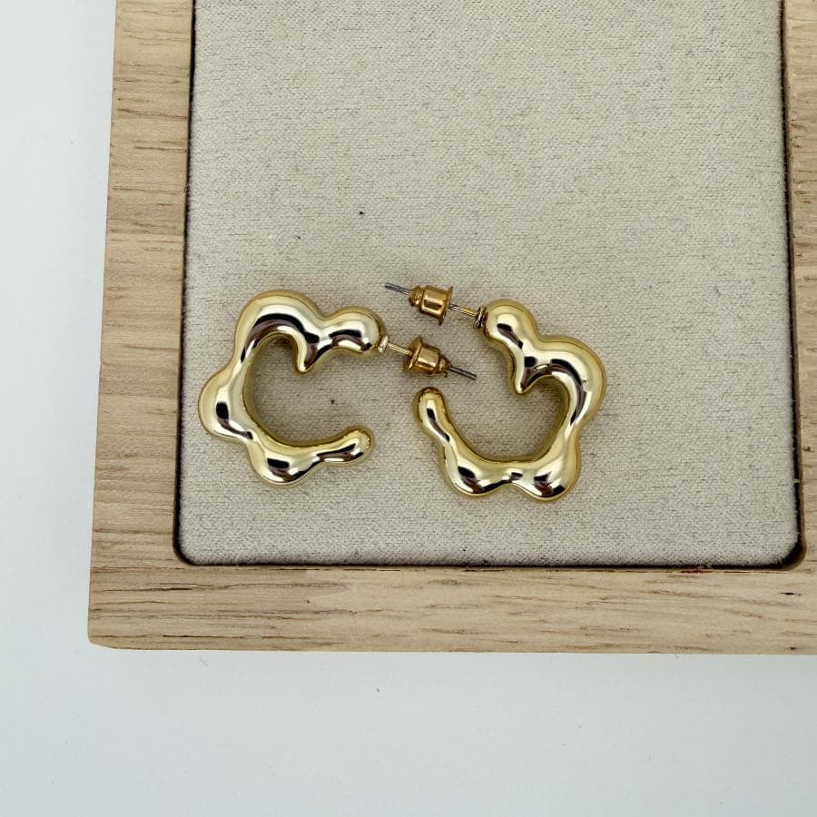 گوشواره میخی استیل دخترانه کد 228