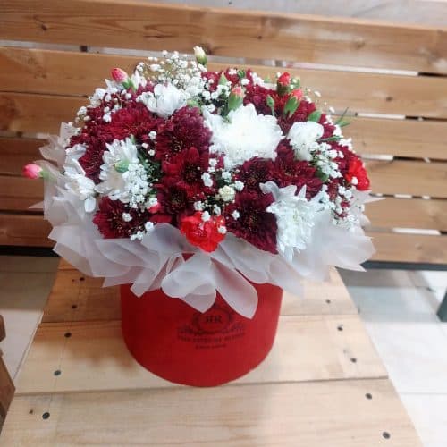باکس گل شکلات ولنتاین