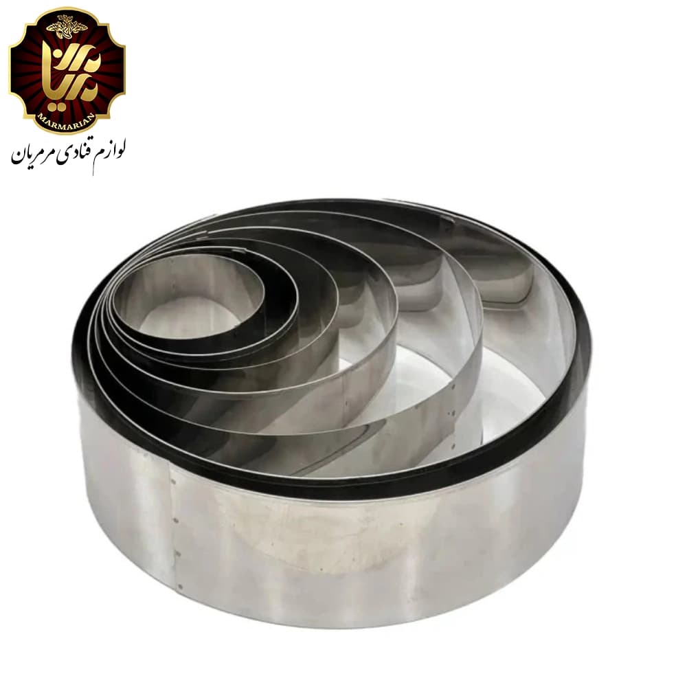 رینگ ثابت دایره ارتفاع 8 در سایز های مختلف