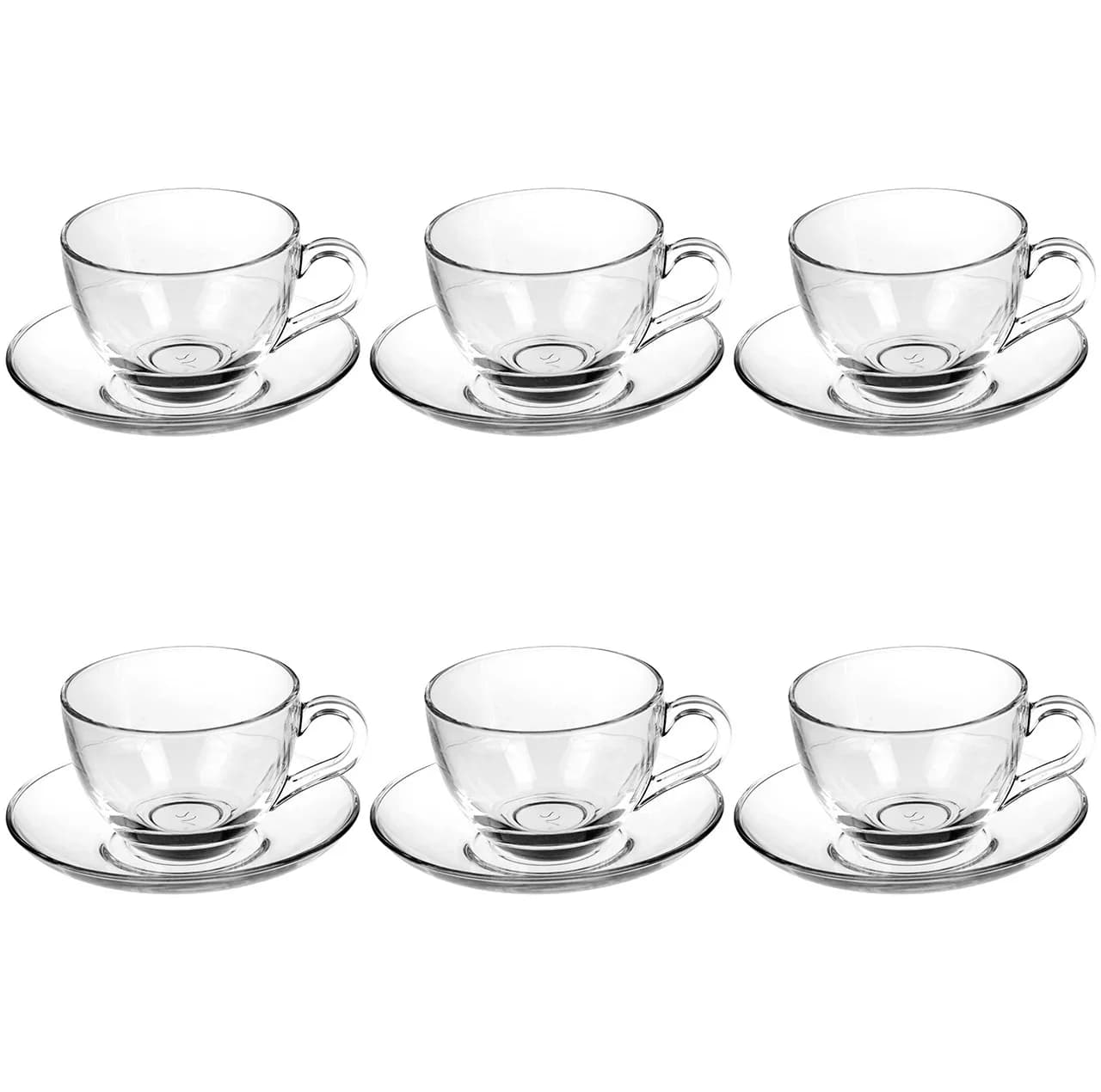 ست فنجان و نعلبکی پاشاباغچه مدل Bisik 97948 – بسته 6 عددی — تصویر ۲