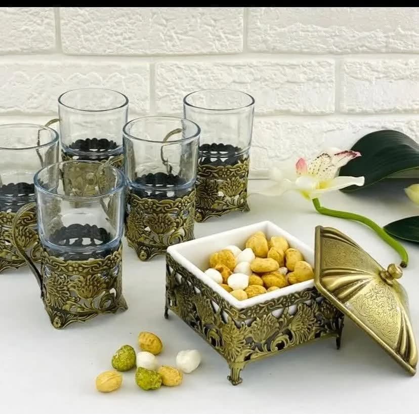سرویس چای خوری 7 پارچه دیانا مدل 1610a — تصویر ۴