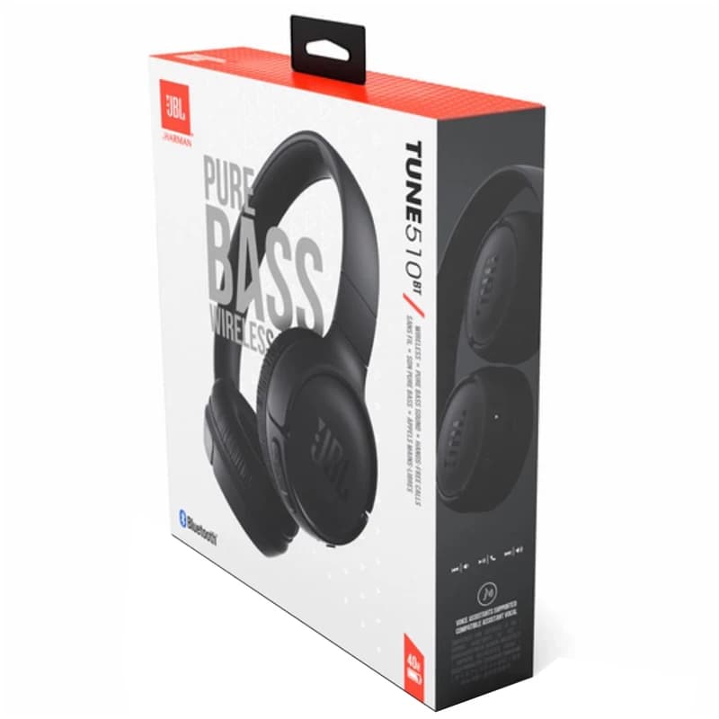 هدفون بلوتوثی جی بی ال JBL high-copy مدل TUNE 510 رنگ سفید