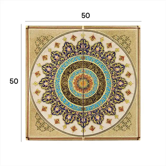 تخته نرد 50 خاتم نقاشی 0100 — تصویر ۵