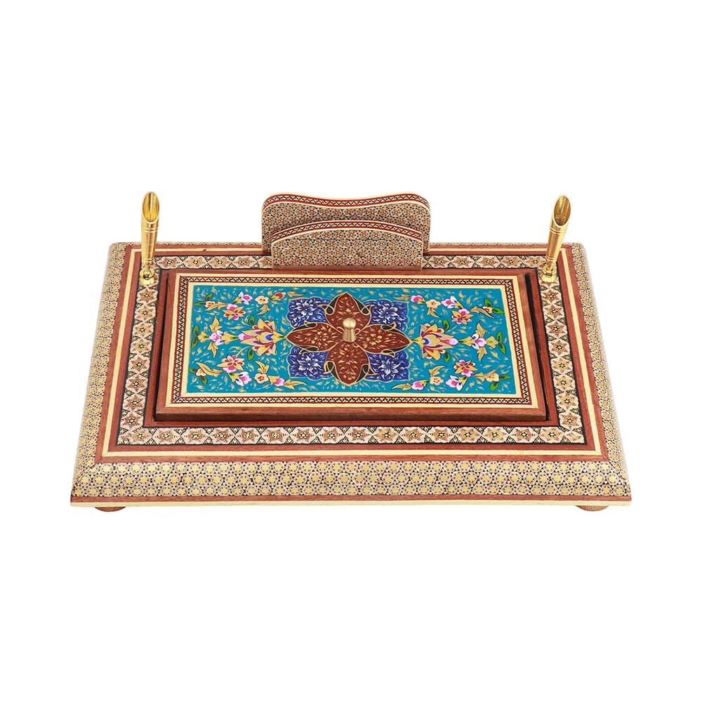 جاقلمی درب دار 20*30 خاتم نقاشی 01211