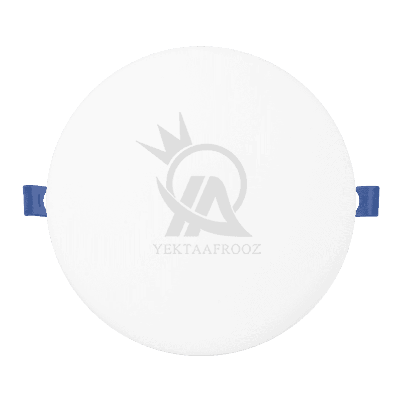 پنل24 وات LED توکار سری گیرین تمام نور فنر متغیر دایره یکتا افروز — تصویر ۳