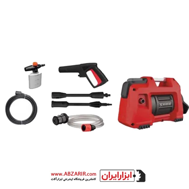 کارواش 100 بار خودمکش با موتور القایی محک مدل HPW-101S — تصویر ۲