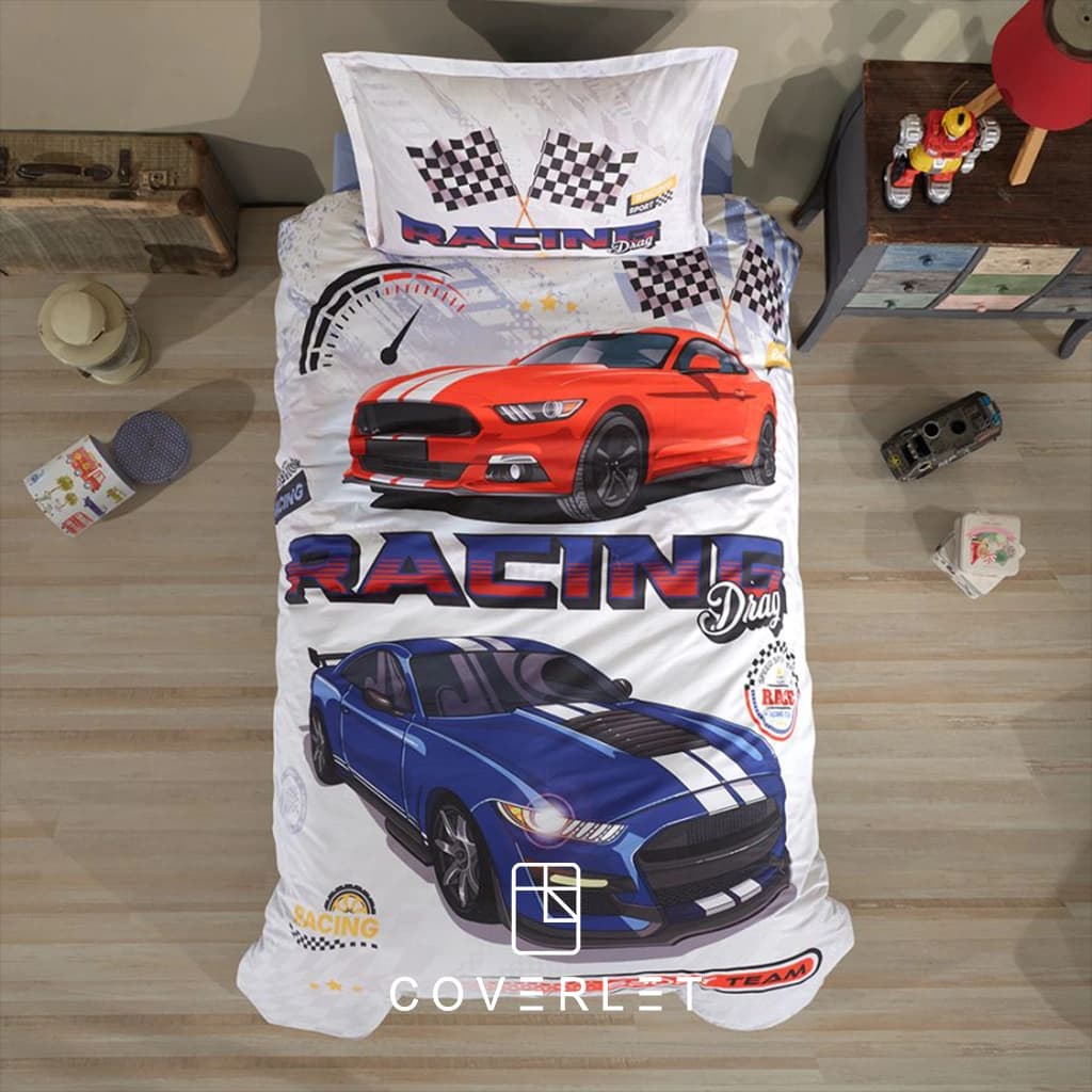 روتختی پسرانه طرح ماشین مدل Racing Drag
