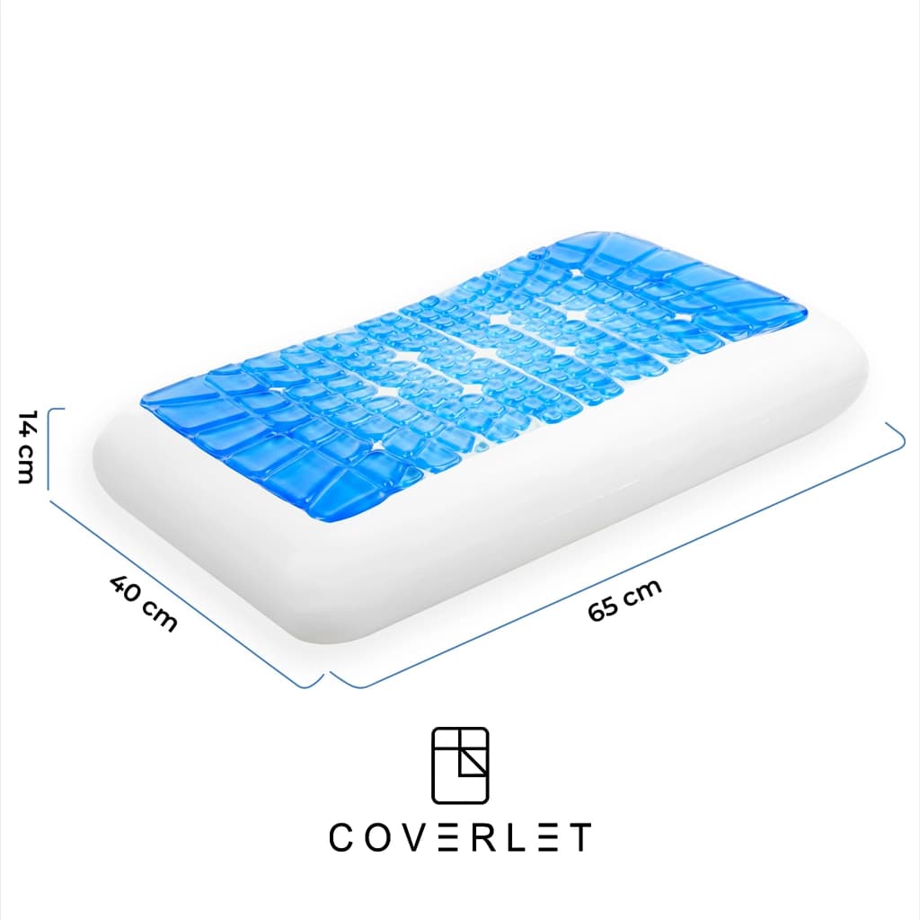 بالش طبی ژل‌دار مموری فوم Gel x — تصویر ۴