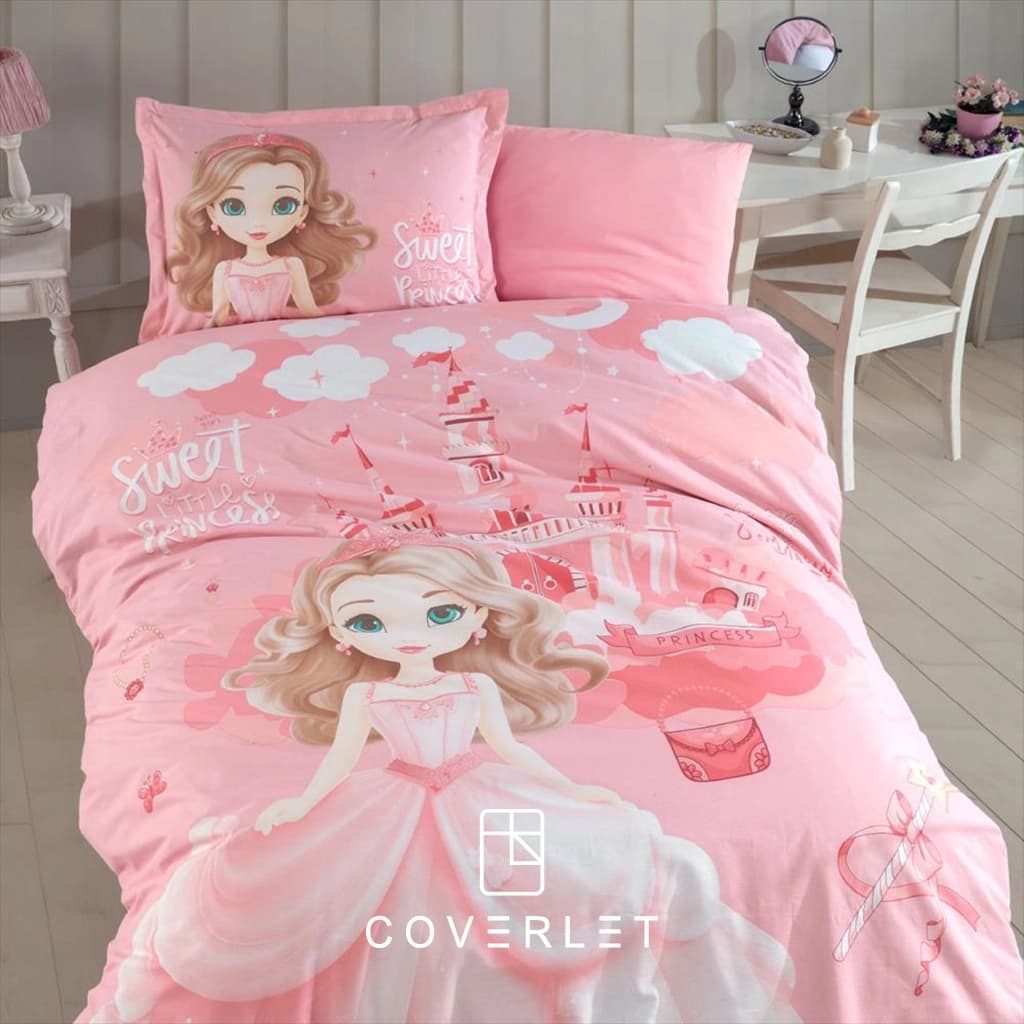 روتختی دخترانه طرح پرنسس مدل Sweet Princess