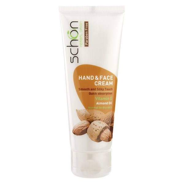 کرم مرطوب کننده دست وصورت شون روغن بادام تیوپی 75 میل | Almond Hand And Face Cream Tube