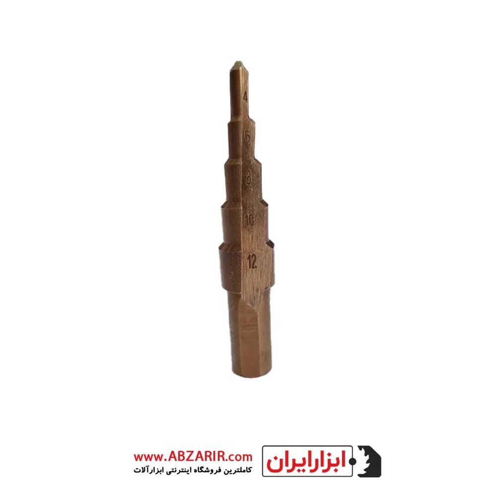 مته کاجی مخروطی زیناکس سایز 4 تا 12 — تصویر ۳