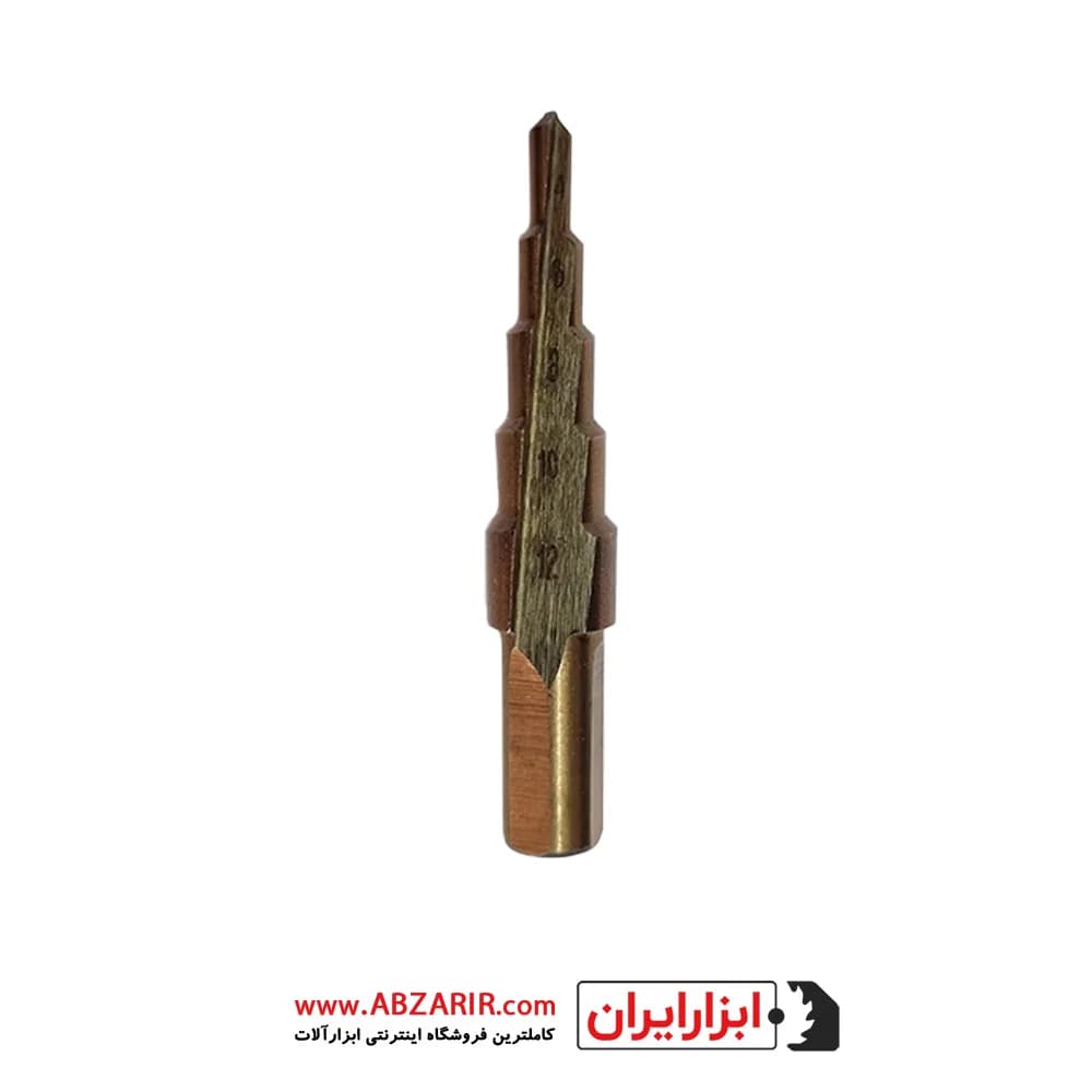 مته کاجی مخروطی زیناکس سایز 4 تا 12 — تصویر ۲