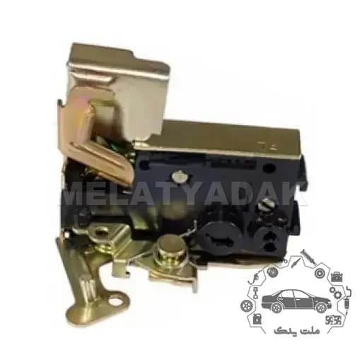 مجموعه قفل مکانیکی درب عقب چپ پراید سایپا یدک بدون قفل کن اتوماتیک کد 502977 – A