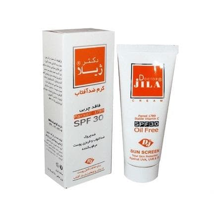 ضد آفتاب دکتر ژیلا SPF30 بی رنگ فاقد چربی