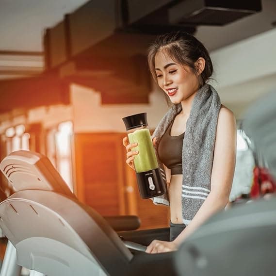 مخلوط کن و بلندر شارژی Green Lion 120W JET PLUS 6 Bladed Juicer GL-JU7 500ML — تصویر ۴