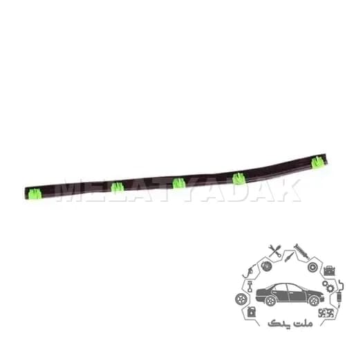 نوار آبگیر داخلی شیشه درب جلو راست پراید سایپا یدک ماهوتی کد DN11058820E