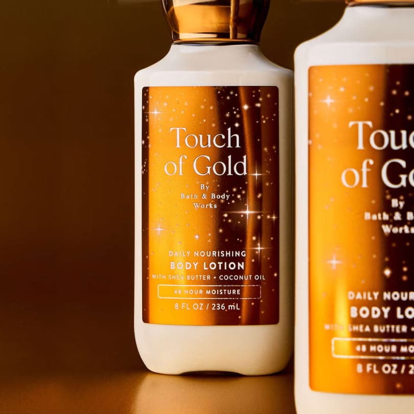 لوسیون بدن بث اند بادی مدل Touch of Gold — تصویر ۲