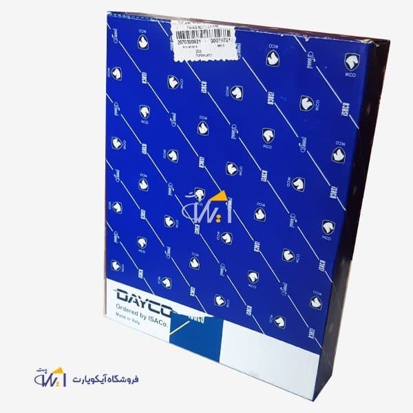 تسمه تایم پژو 206 تیپ 2 دایکو ایتالیا 104 دندانه شرکتی ایساکو