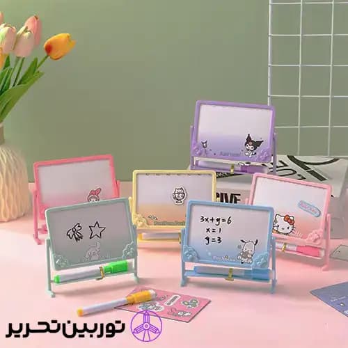 ست تخته وایت برد رومیزی و استیکر مگنتی — تصویر ۲