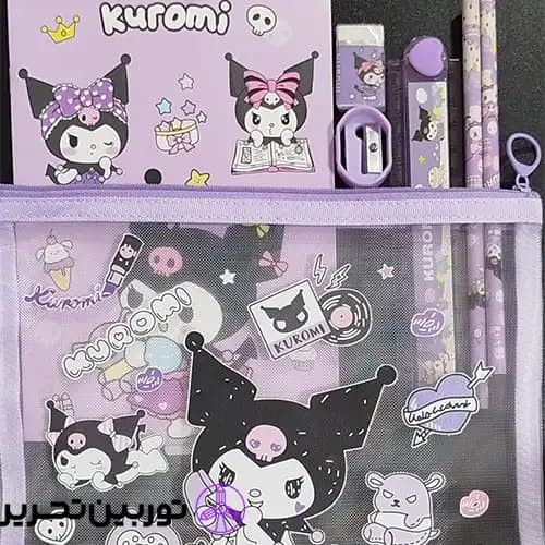 ست لوازم تحریر توری کرومی Kuromi — تصویر ۲