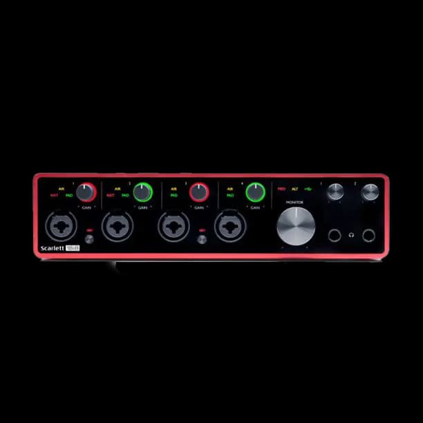 کارت صدا استودیویی Focusrite Scarlett 18i8 3rd Gen