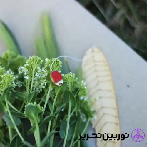 نشانک چوبی ساده طرح 2 — تصویر ۲