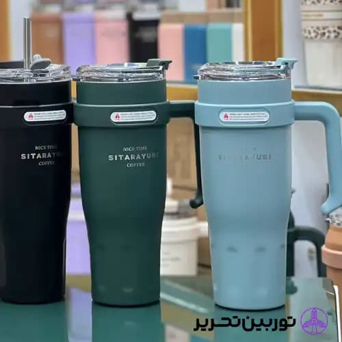 تراول ماگ طرح استندلی – 900 میلی لیتر – سیتارایوری Sitarayuri — تصویر ۴