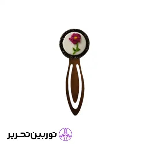 نشانک گل دوزی گل نشان- طرح 2