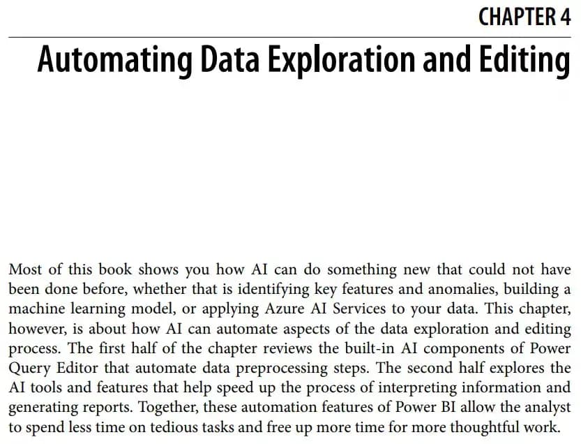 کتاب Artificial Intelligence With Microsoft Power BI — تصویر ۲