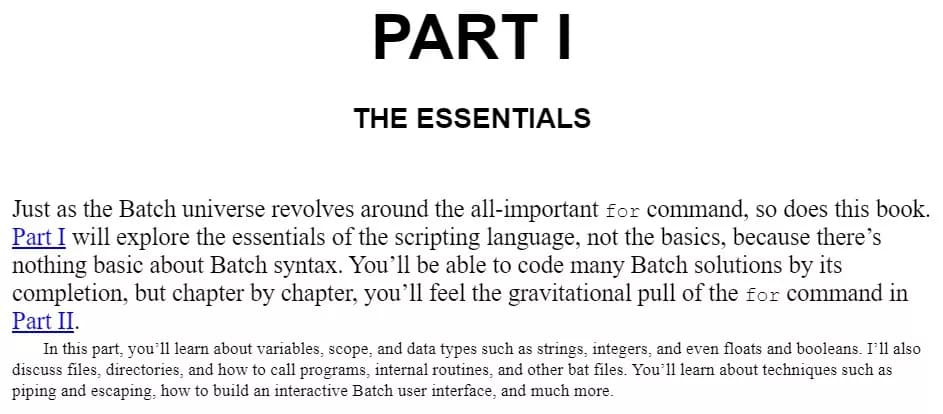 کتاب The Book of Batch Scripting — تصویر ۲