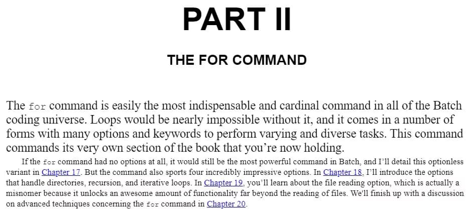 کتاب The Book of Batch Scripting — تصویر ۳